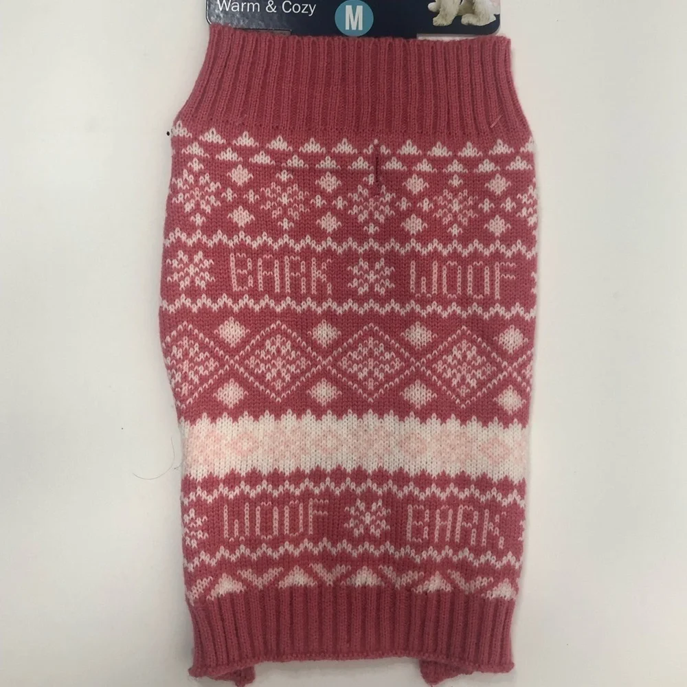 Pet Holiday Sweater Medium